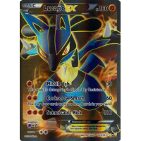 ルカリオEX Lucario EX #107 Lucario EX (107 Full Art) 107/111 XY - Furious Fists Holo